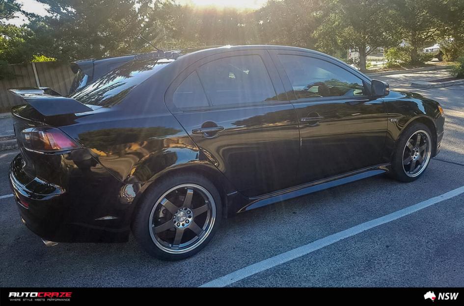 MITSUBISHI LANCER DRIFTER GUN METAL MATTE